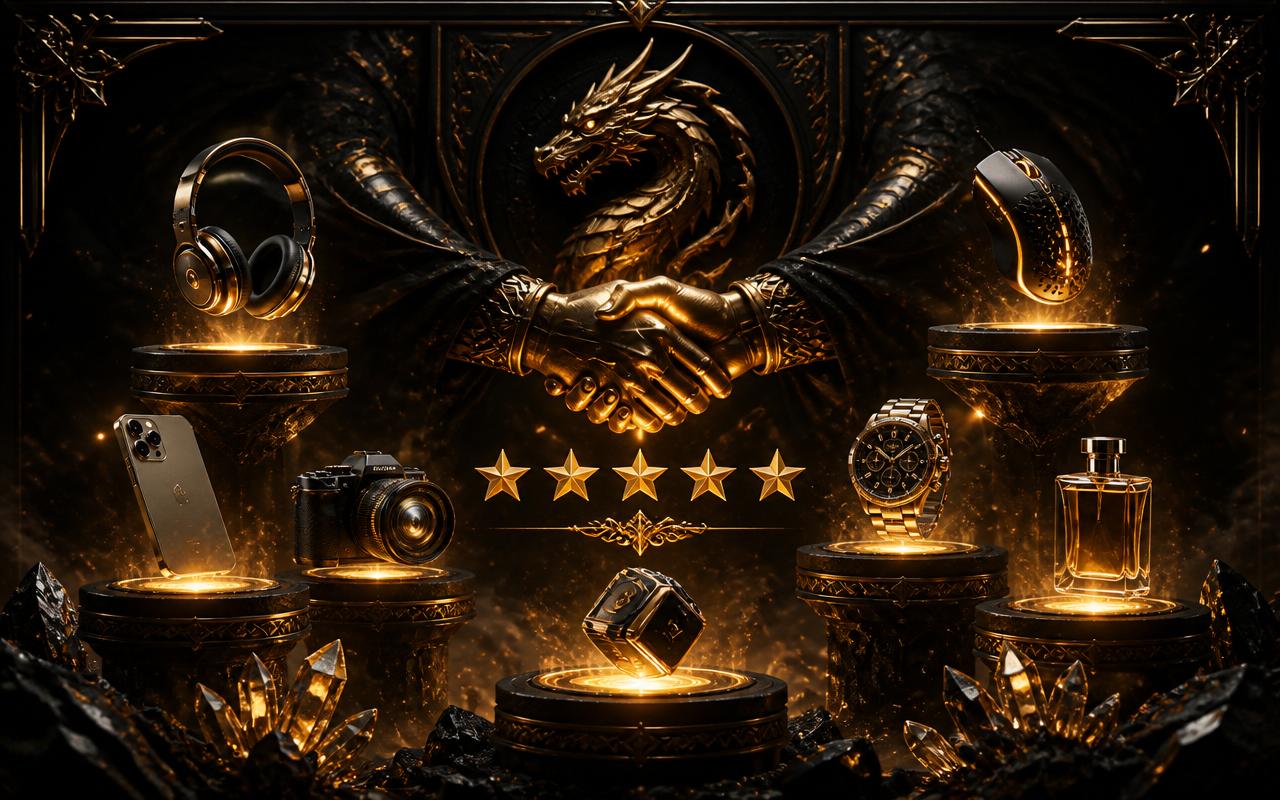 Product Reviews — cinematic illustration by Draconic Realms Creations