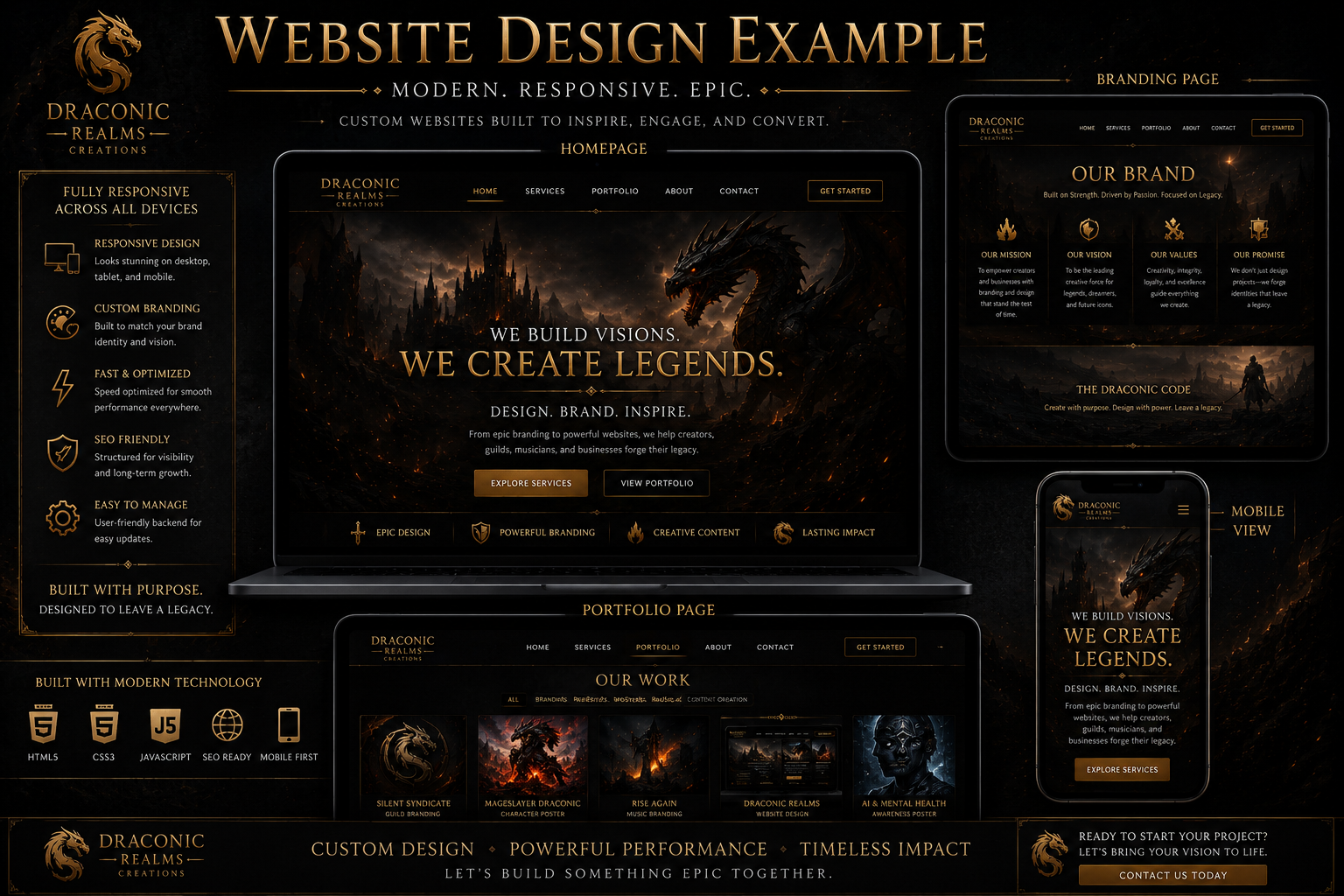 Cinematic Web Design course cover