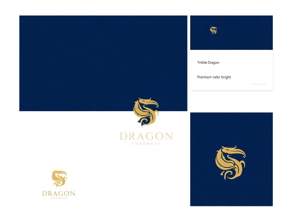 Subtle Dragon Identity moodboard