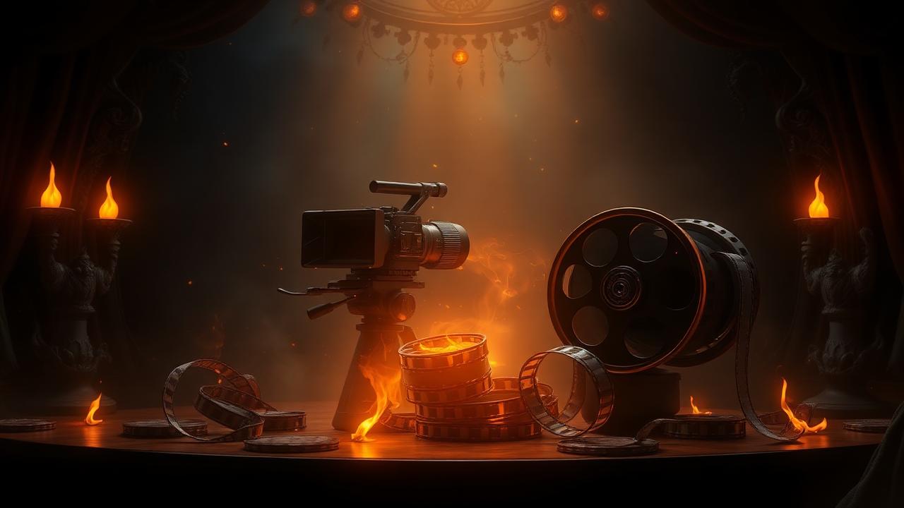 Video Production — cinematic illustration by Draconic Realms Creations