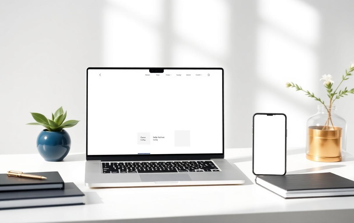Website Design & Development — cinematic illustration by Draconic Realms Creations
